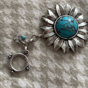 Lucky Brand Jewelry - Silver & Turquoise Lucky Brand Bracelet Lucky Brand Jewelry - Silver & Turquoise Lucky Brand Bracelet
